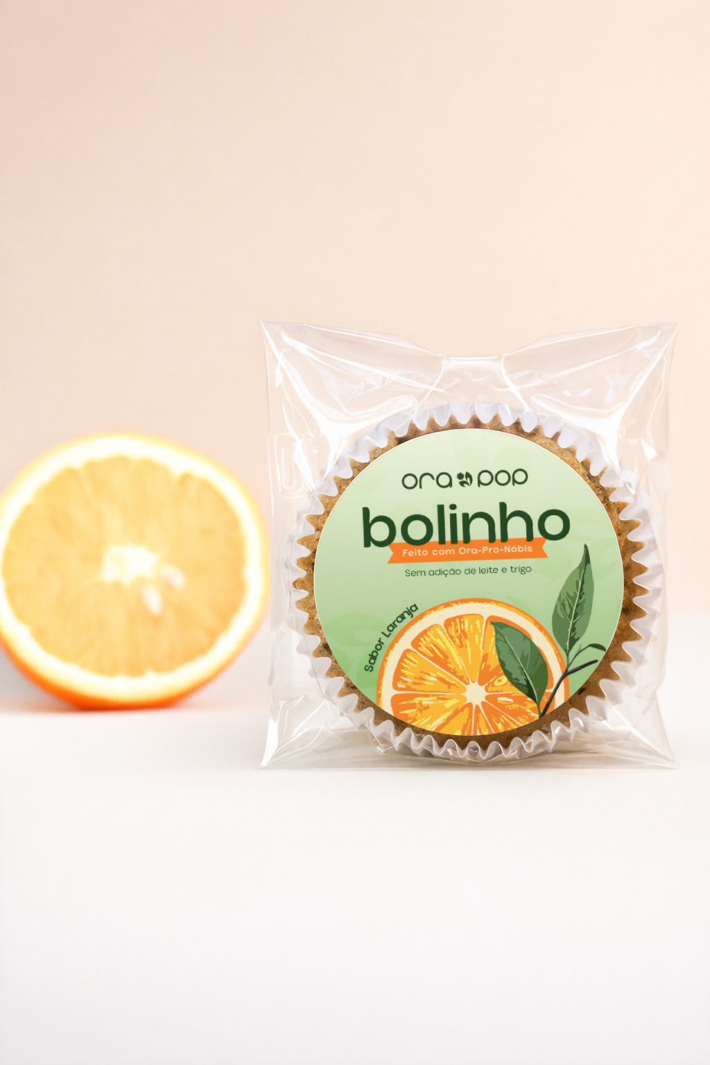 Bolinho Ora Pop com Ora-Pro-Nóbis