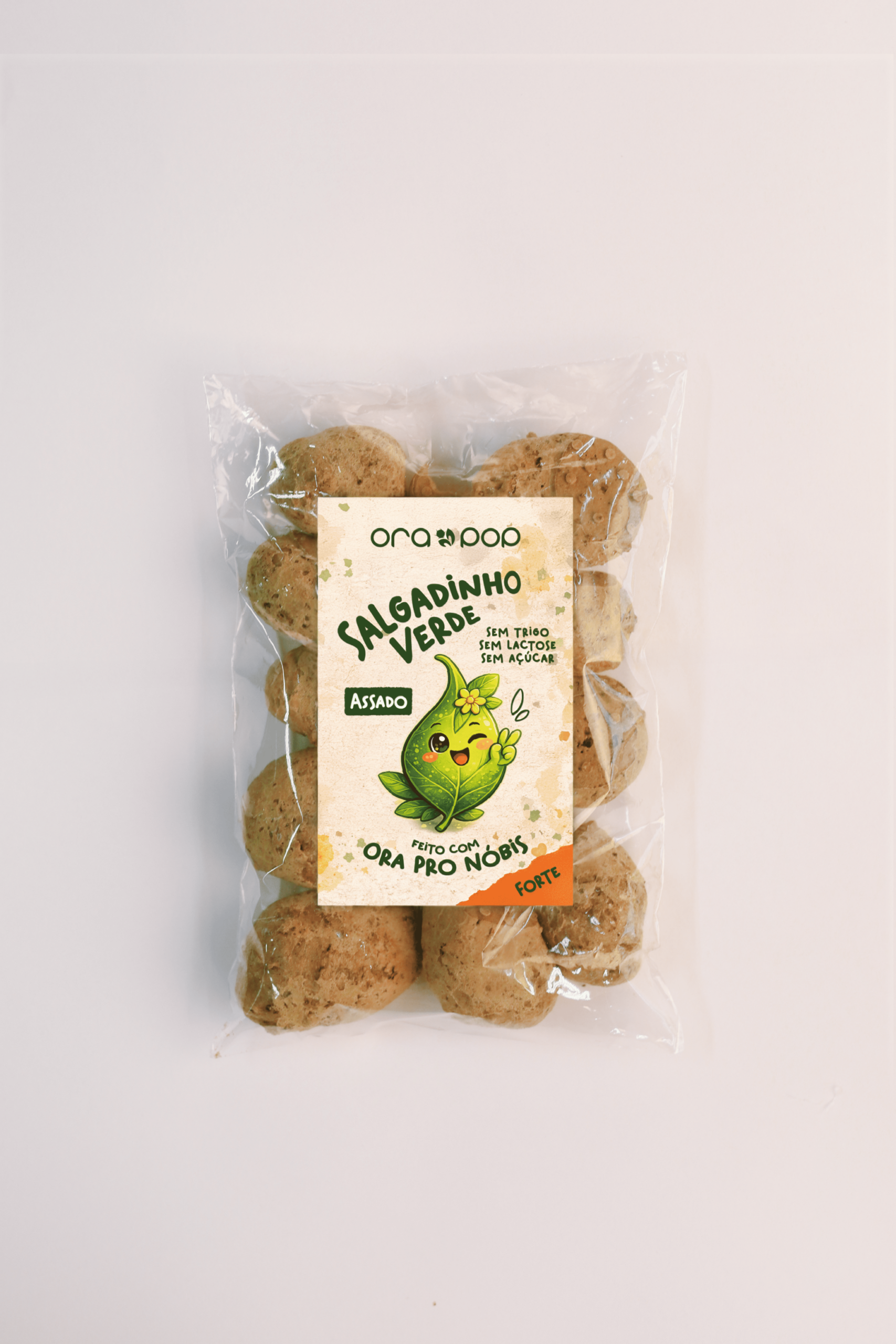 Salgadinho Verde Ora Pop com Ora-Pro-Nóbis – 20g/30g - Imagem 6