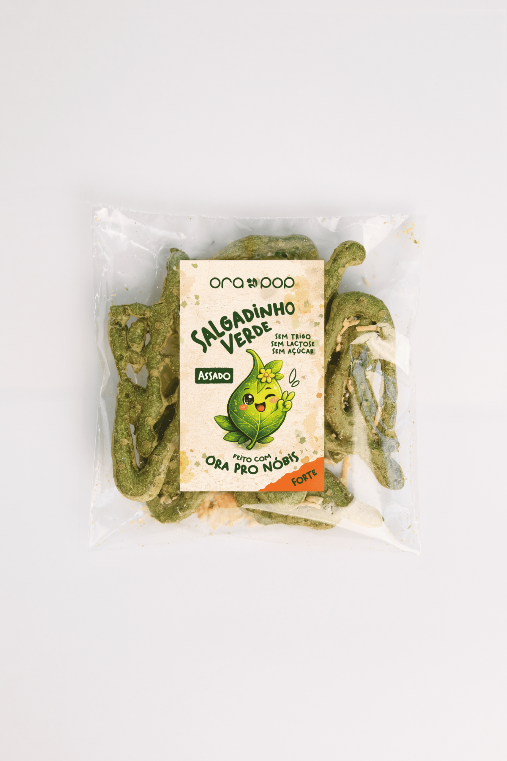 Salgadinho Verde Ora Pop com Ora-Pro-Nóbis – 20g/30g - Imagem 7